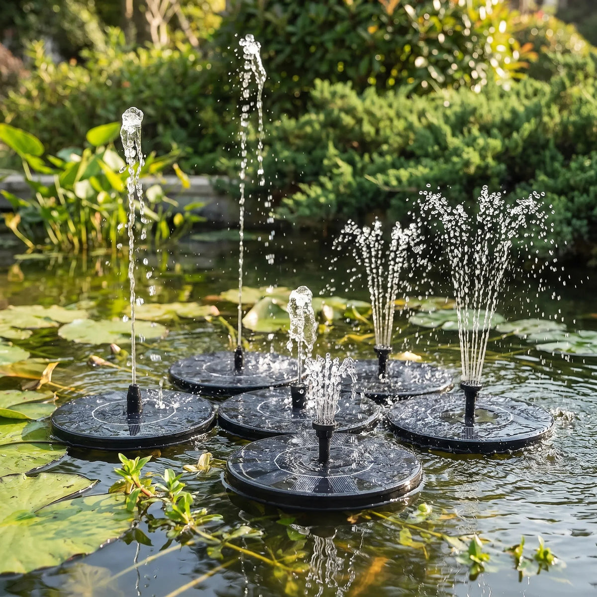 Solar Fountain - Solivra