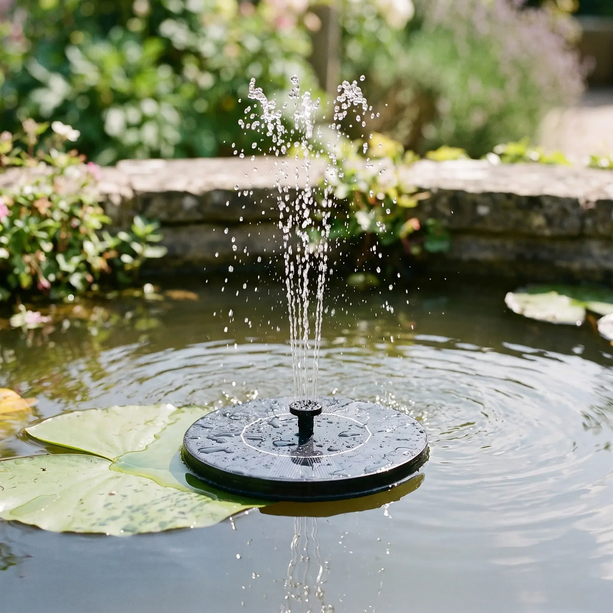 Solar Fountain - Solivra