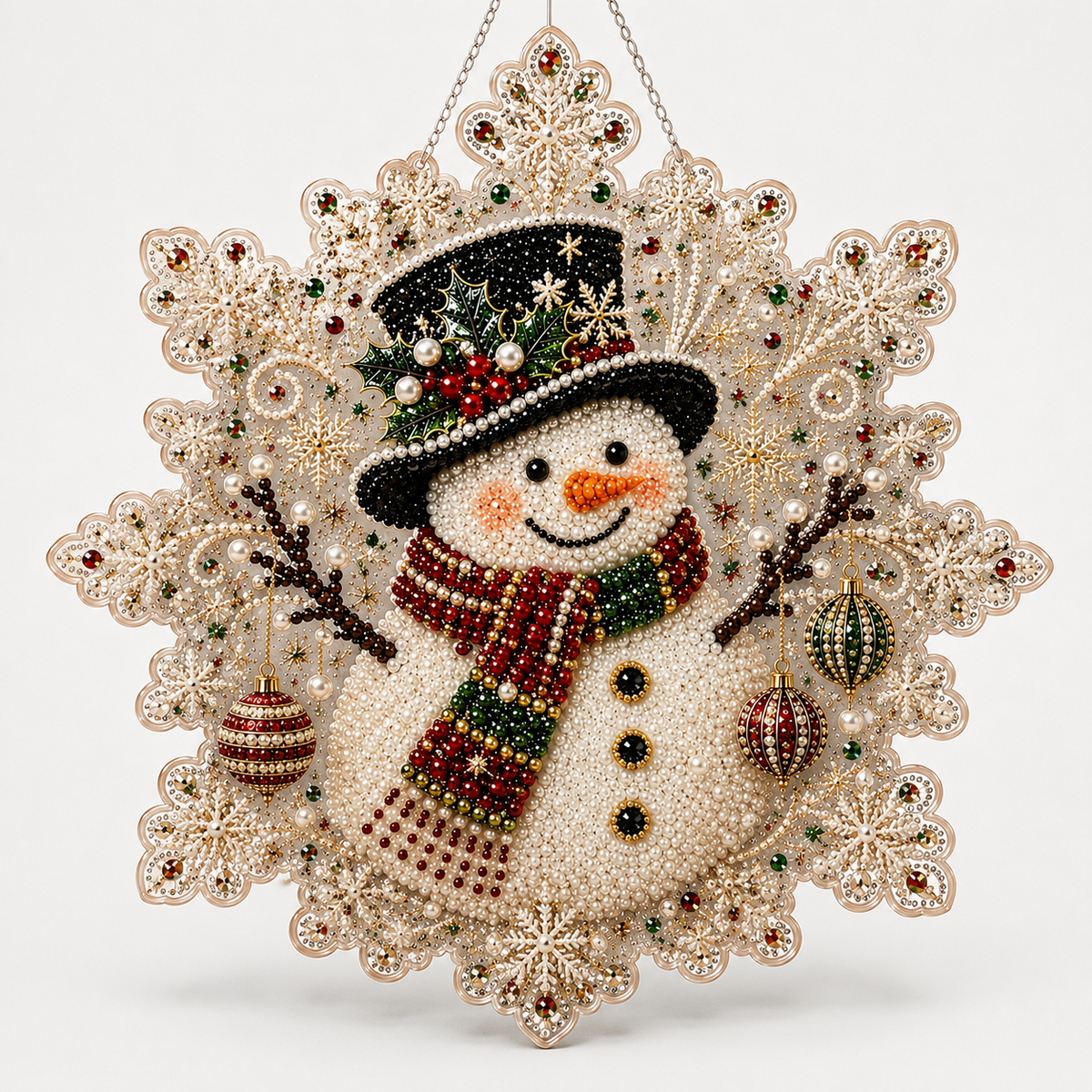 Special-Shaped Diamond Santa Ornament Kit
