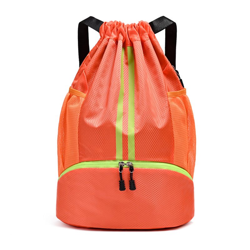 Sports-Ready Drawstring Backpack
