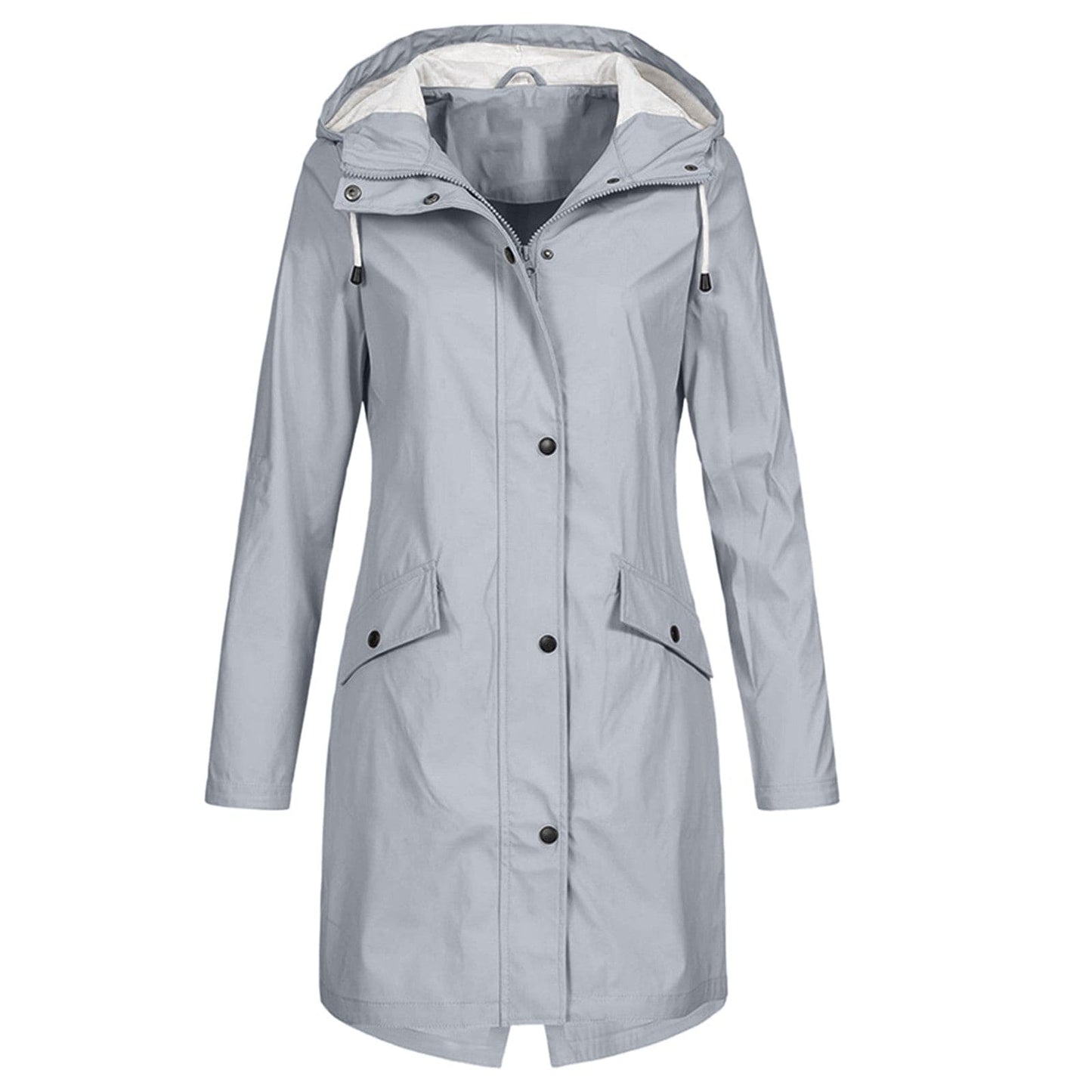 Image of Stacy | Women's Hooded Mid-Length Coat