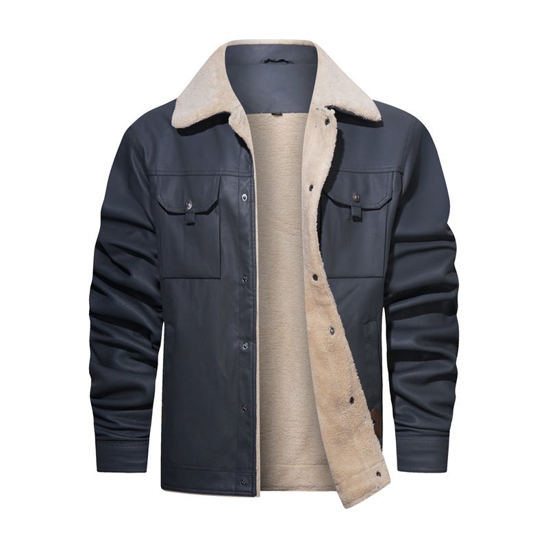 Image of Stan | Men's Button-Down Trucker Jacket