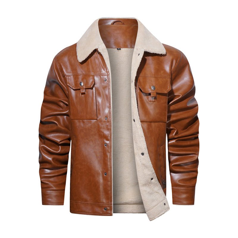 Image of Stan | Men's Button-Down Trucker Jacket
