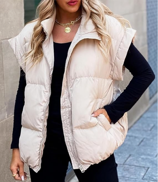 Image of Stella | Women's Sleeveless Puffer Vest