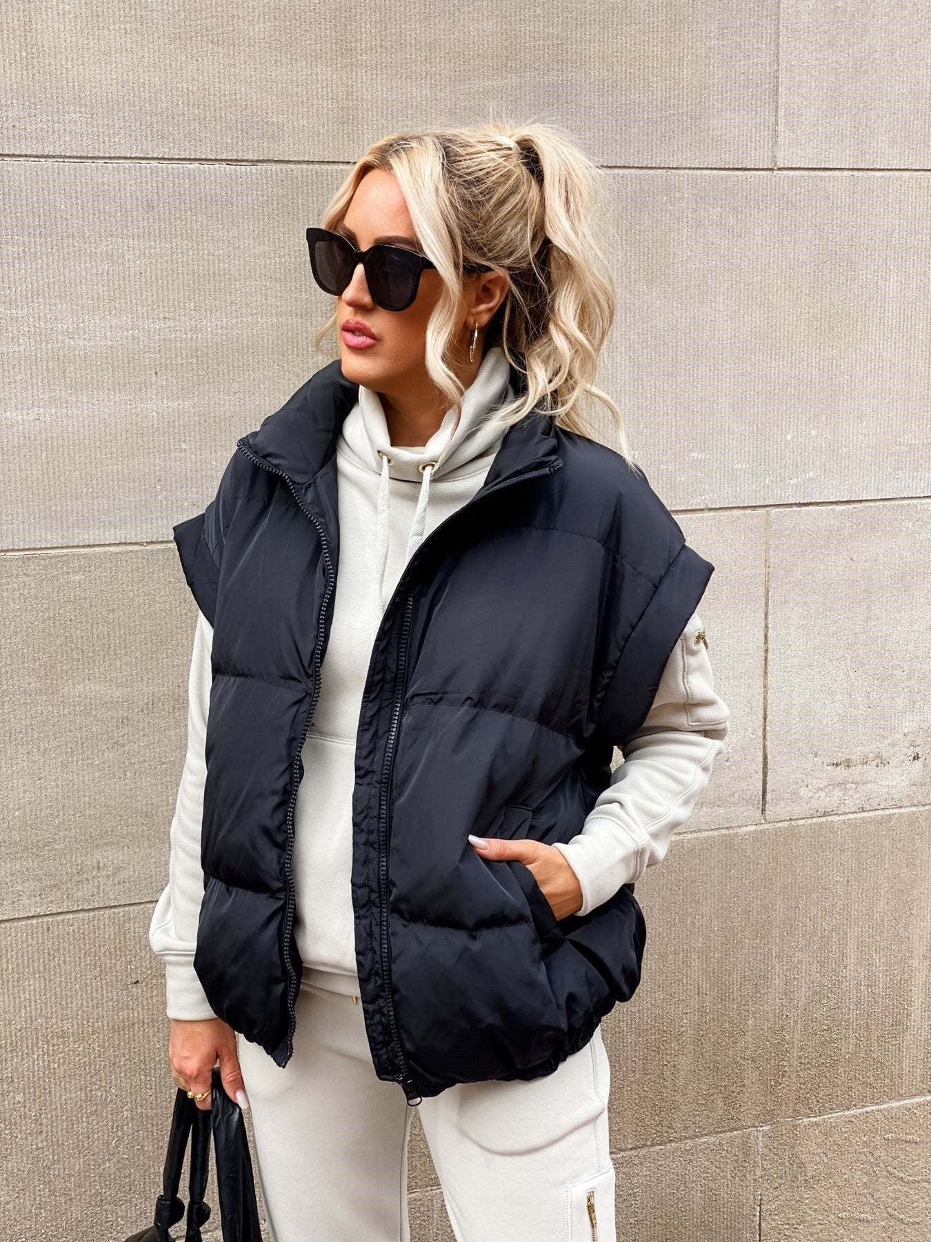 Image of Stella | Women's Sleeveless Puffer Vest