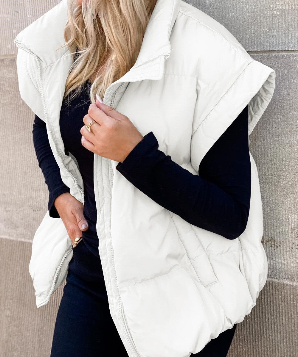 Image of Stella | Women's Sleeveless Puffer Vest