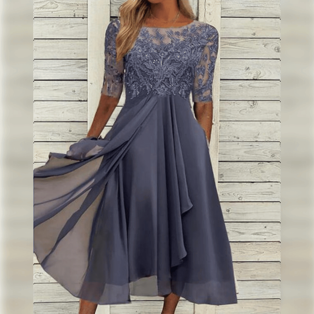 Stylish and Comfortable Dress - Purple