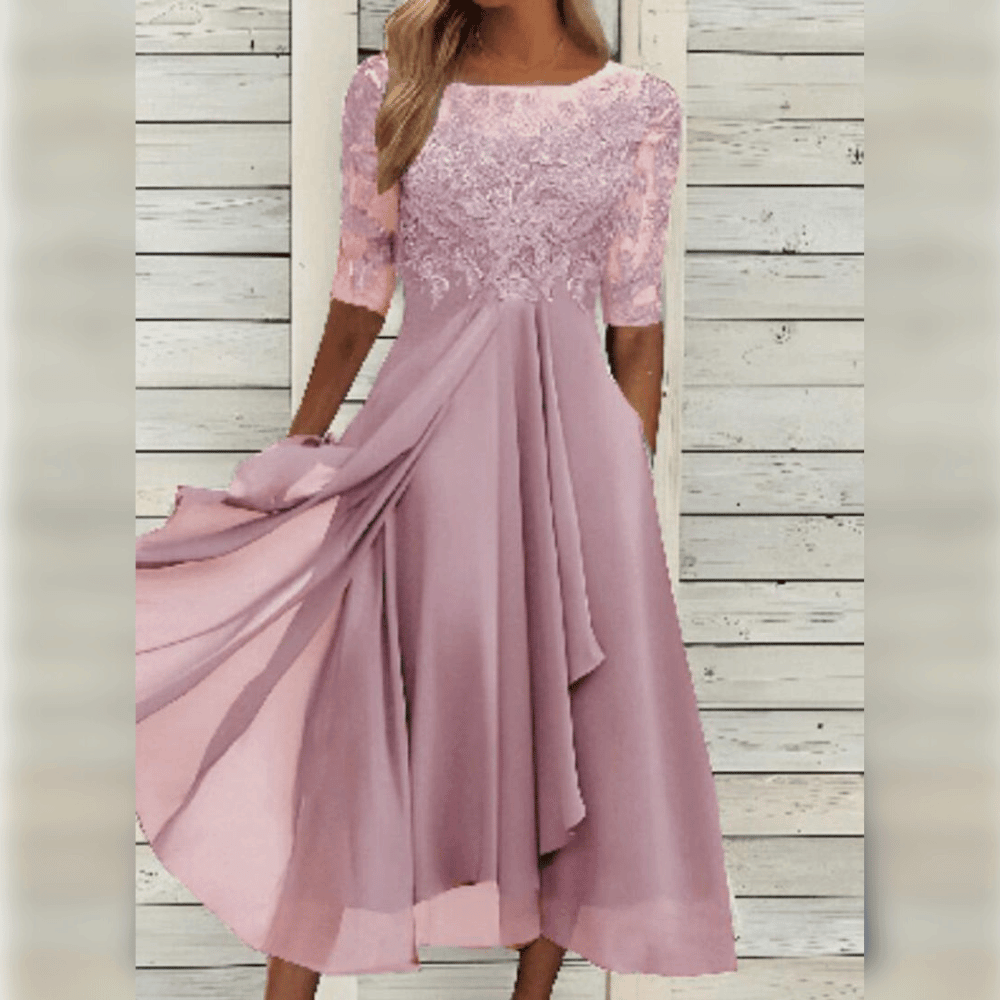 Stylish and Comfortable Dress - Purple