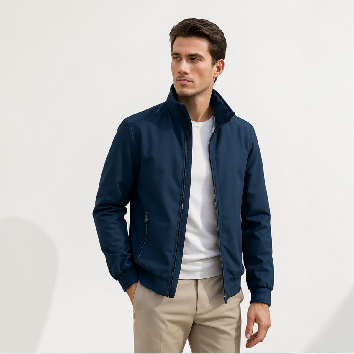 Stylish Men's Summer Jacket - Lightweight and Comfortable
