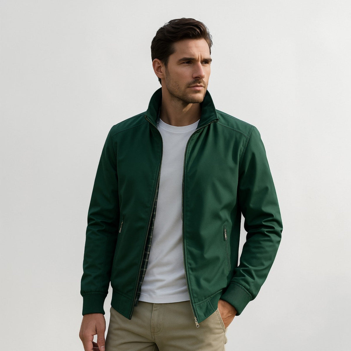 Stylish Men's Summer Jacket - Lightweight and Comfortable