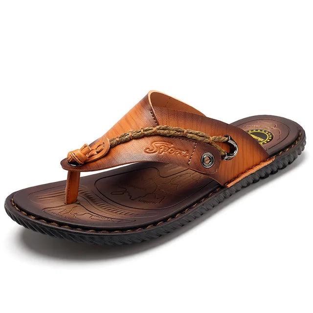 Summer 2026 Leather Thong Sandals