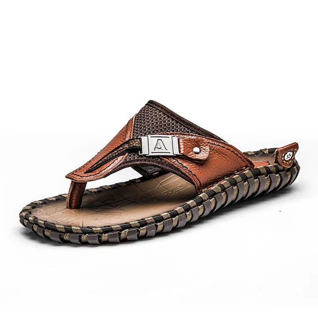 Summer 2026 Leather Thong Sandals