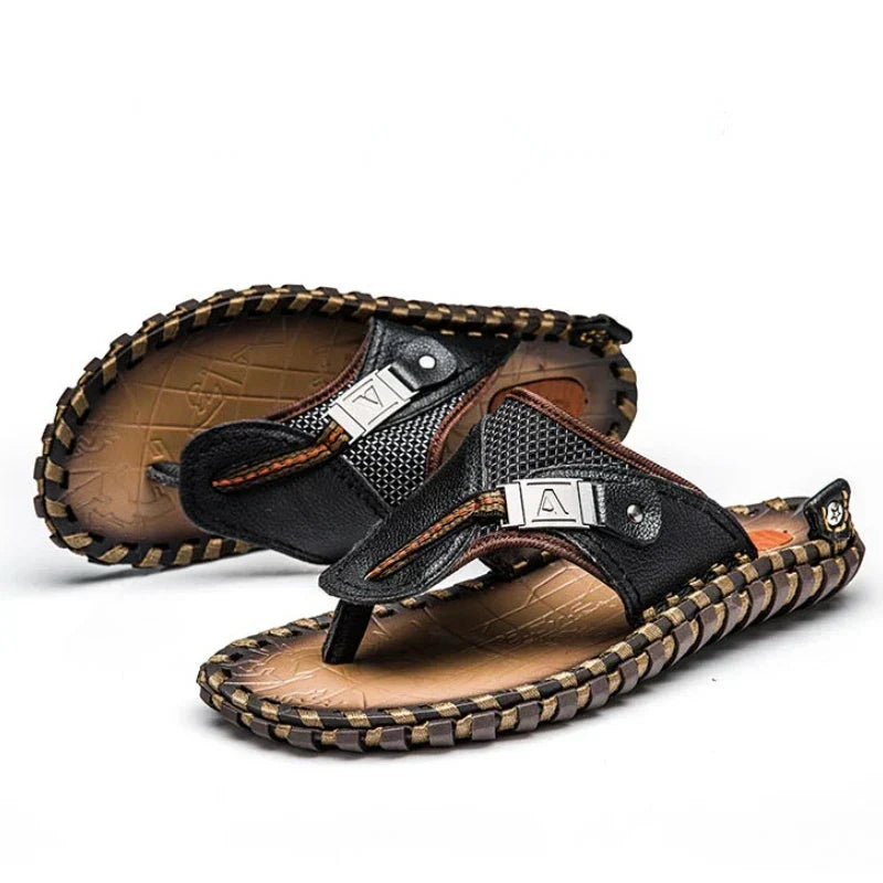 Summer 2026 Leather Thong Sandals
