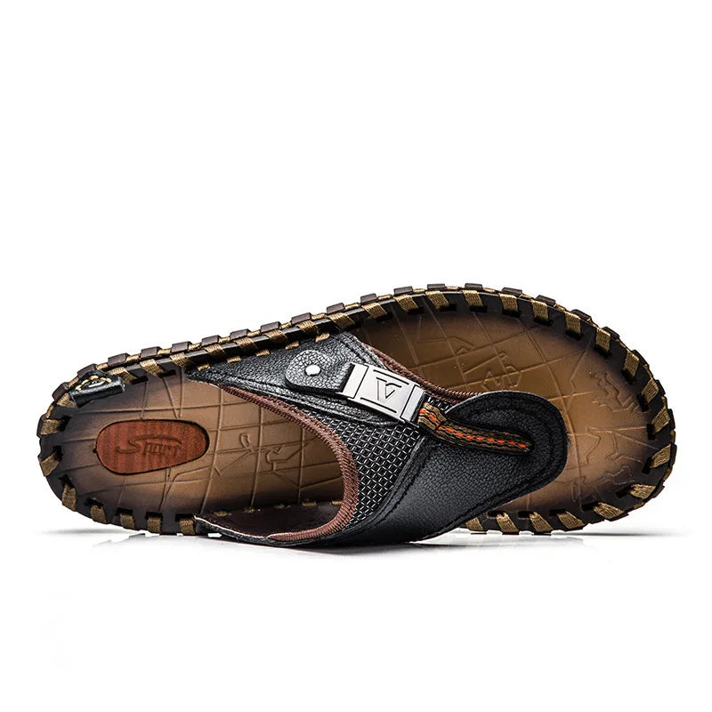 Summer 2026 Leather Thong Sandals