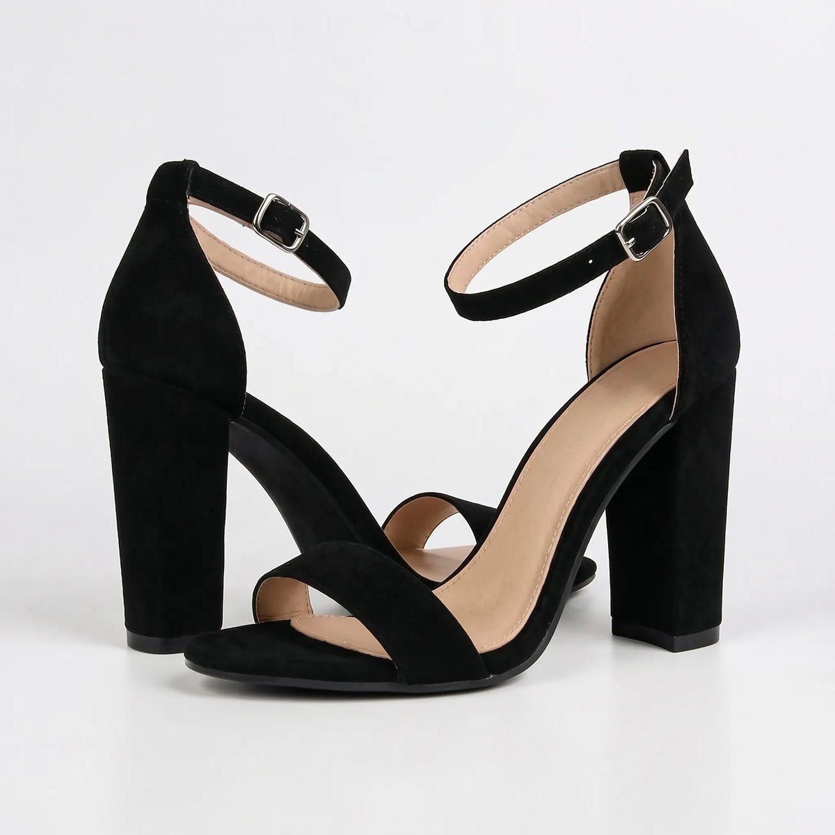Summer Party Sandals with Block Heel