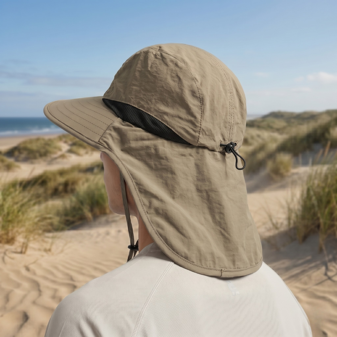 Sun Protection Hat with Neck Flap | UPF 50