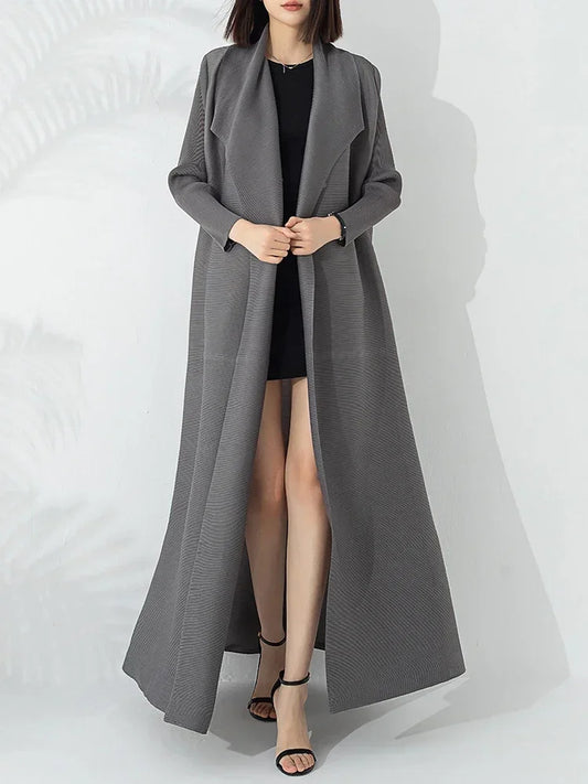 Susan | Women's Belted Maxi Coat - Image 2