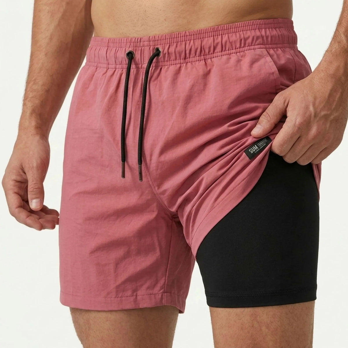 Swim Trunks with Built-In Liner