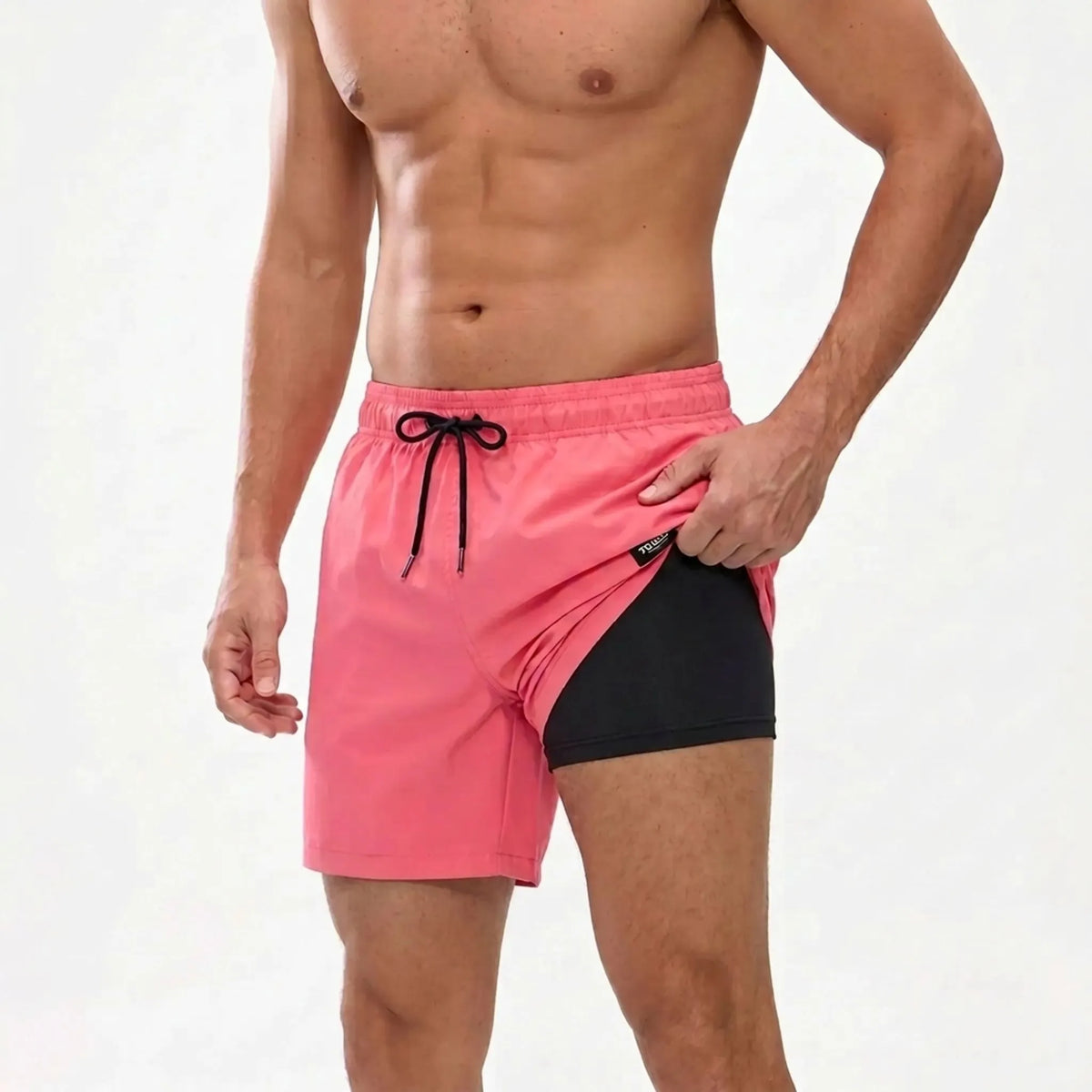 Swim Trunks with Built-In Liner