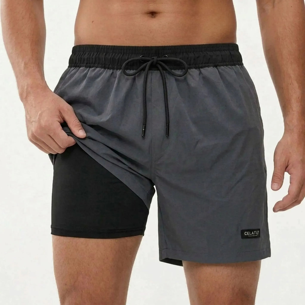 Swim Trunks with Built-In Liner