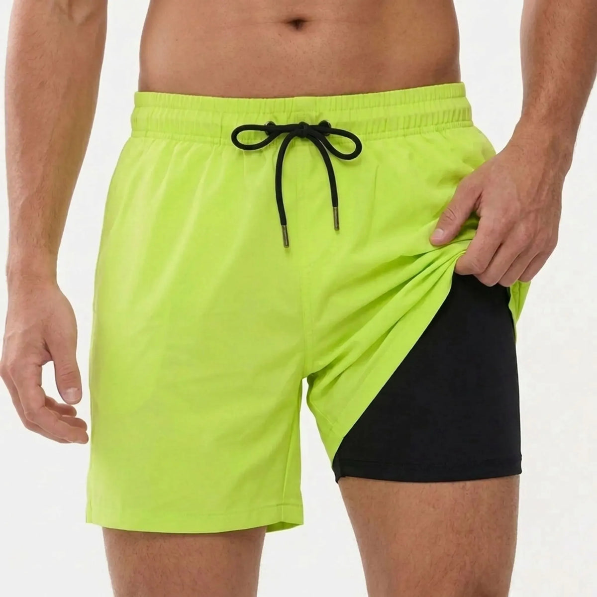 Swim Trunks with Built-In Liner