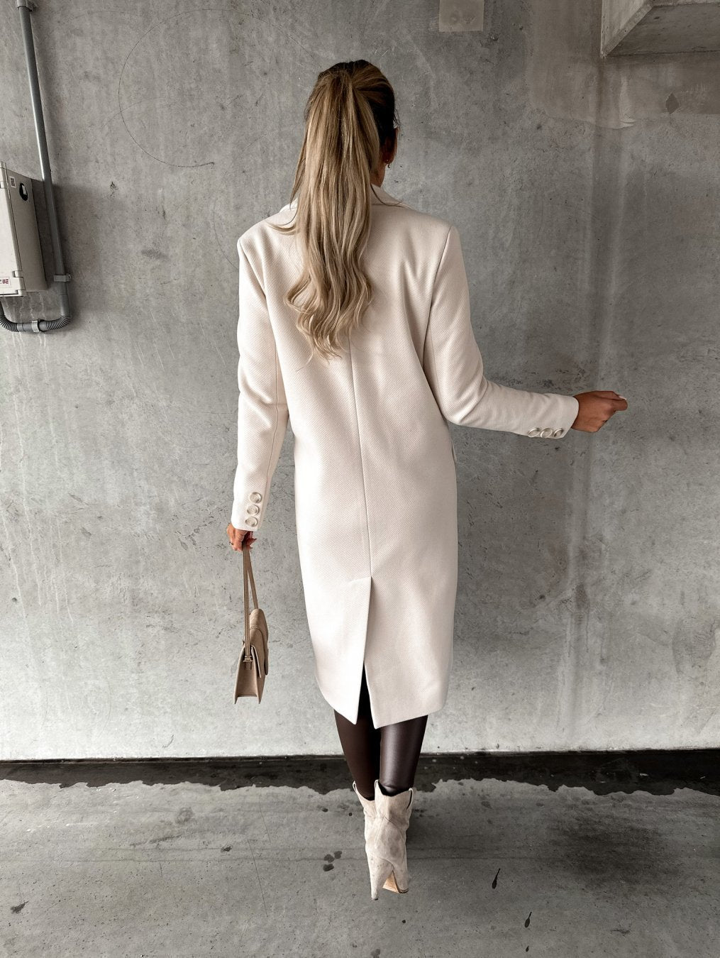 Image of Tabitha | Women's Double-Breasted Long Coat