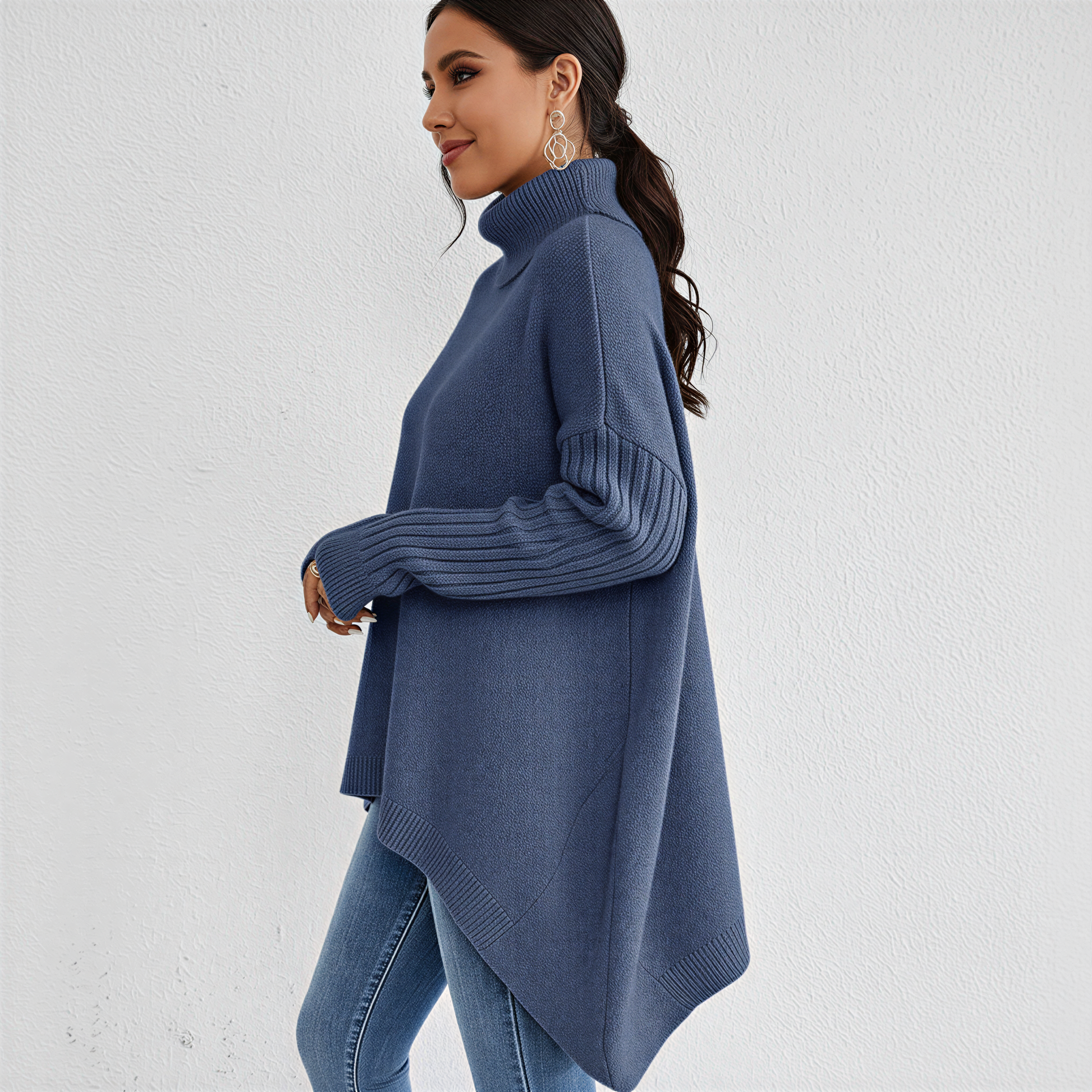 Image of Tabitha | Women's Oversized Turtleneck Sweater