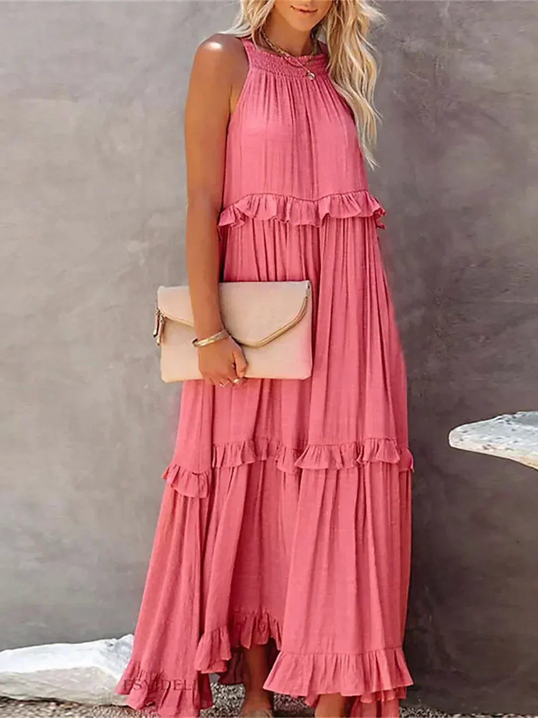 Image of Tabitha | Women's Sleeveless Maxi Dress