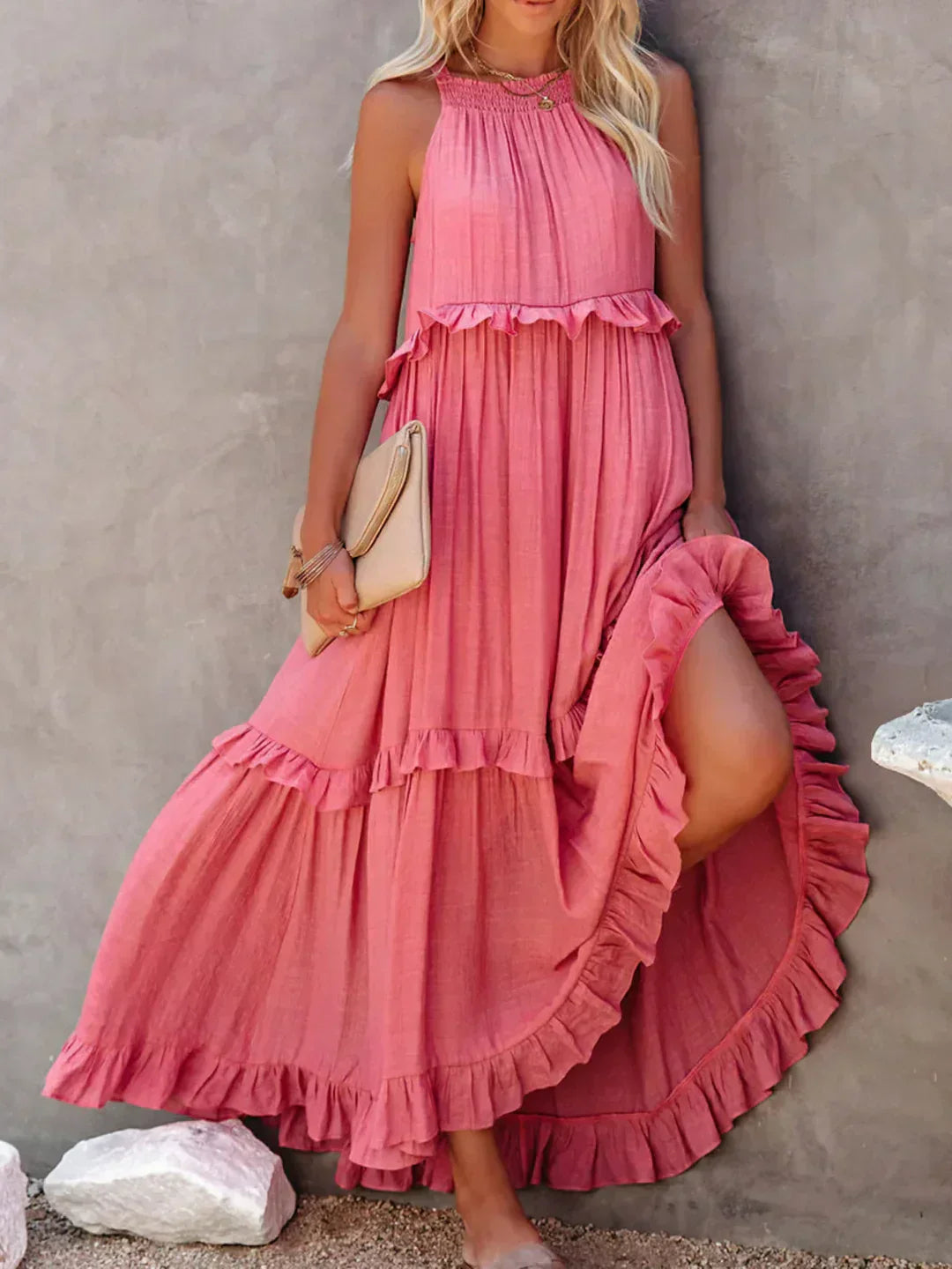Image of Tabitha | Women's Sleeveless Maxi Dress