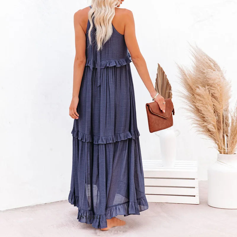 Image of Tabitha | Women's Sleeveless Maxi Dress