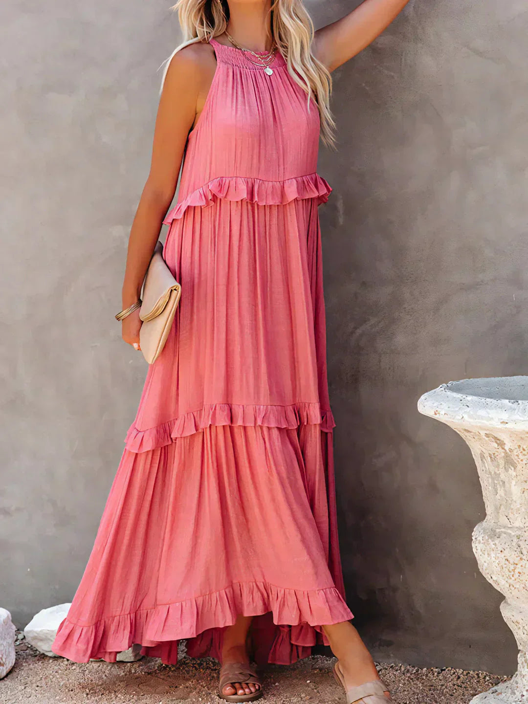 Image of Tabitha | Women's Sleeveless Maxi Dress
