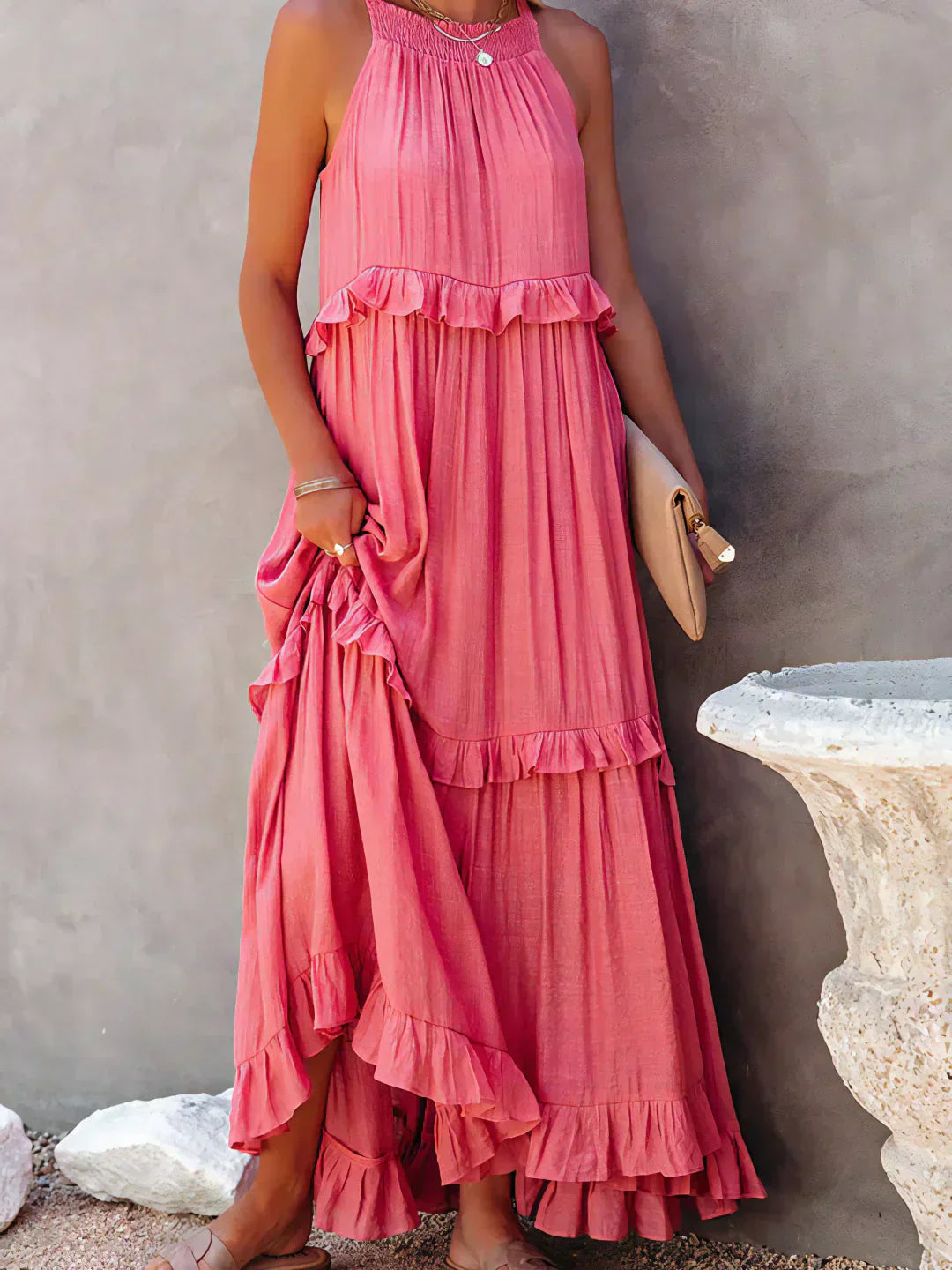 Image of Tabitha | Women's Sleeveless Maxi Dress