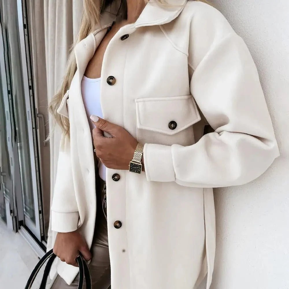 Image of Tammy | Women's Overshirt Button-Down Shirt Jacket