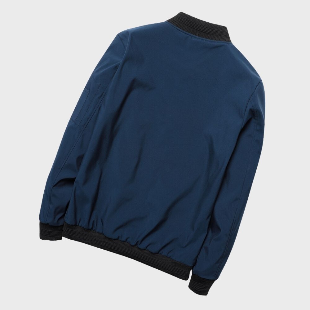 Image of Teddy | Men's Zip-Up Bomber Jacket
