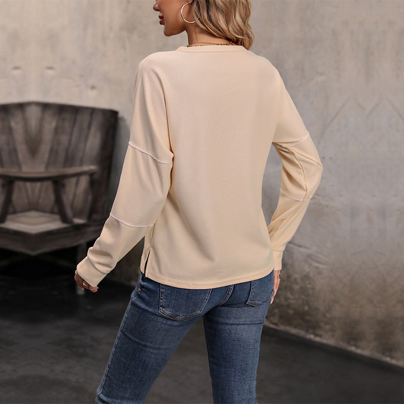 Image of Teresa | Women's Button Front Long Sleeve Top