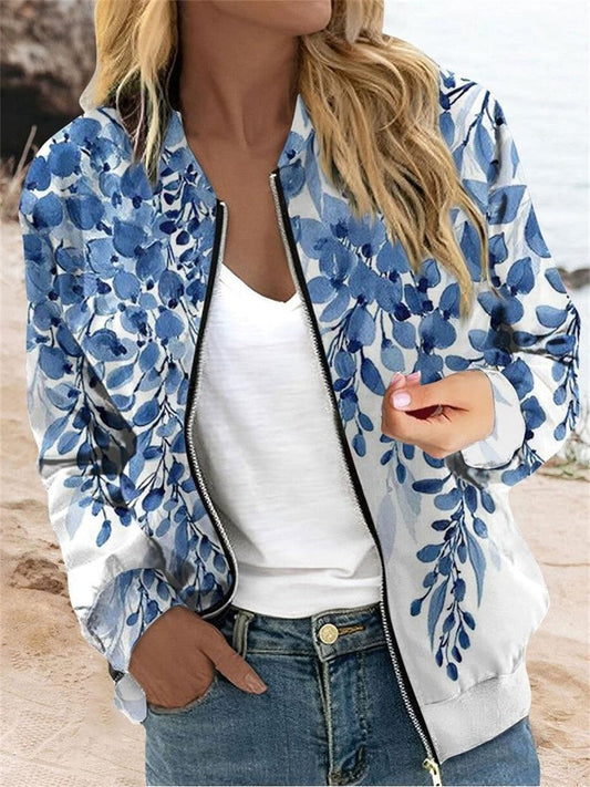 Image of Teresa | Women's Floral Bomber Jacket