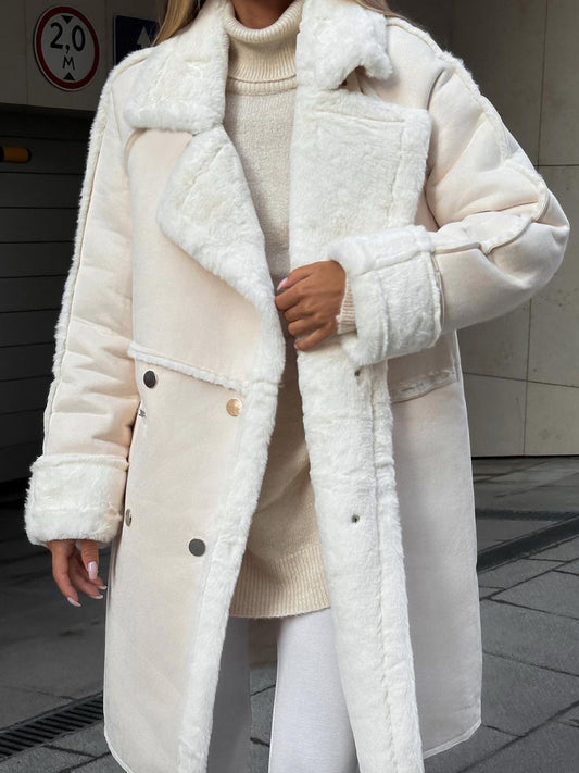 Image of Tessa | Women's Oversized Double-Breasted Coat