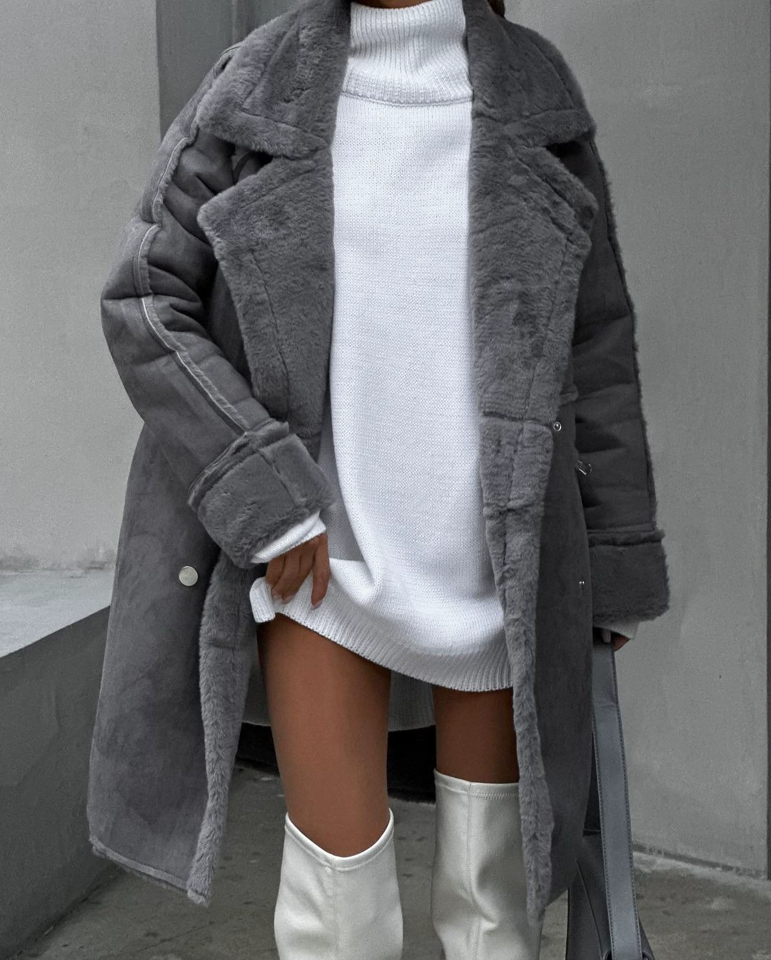 Image of Tessa | Women's Oversized Double-Breasted Coat
