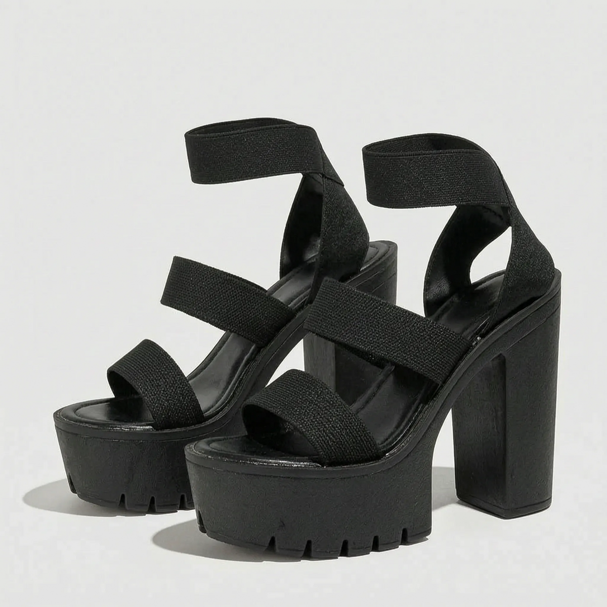 Thick-Sole Platform Sandals