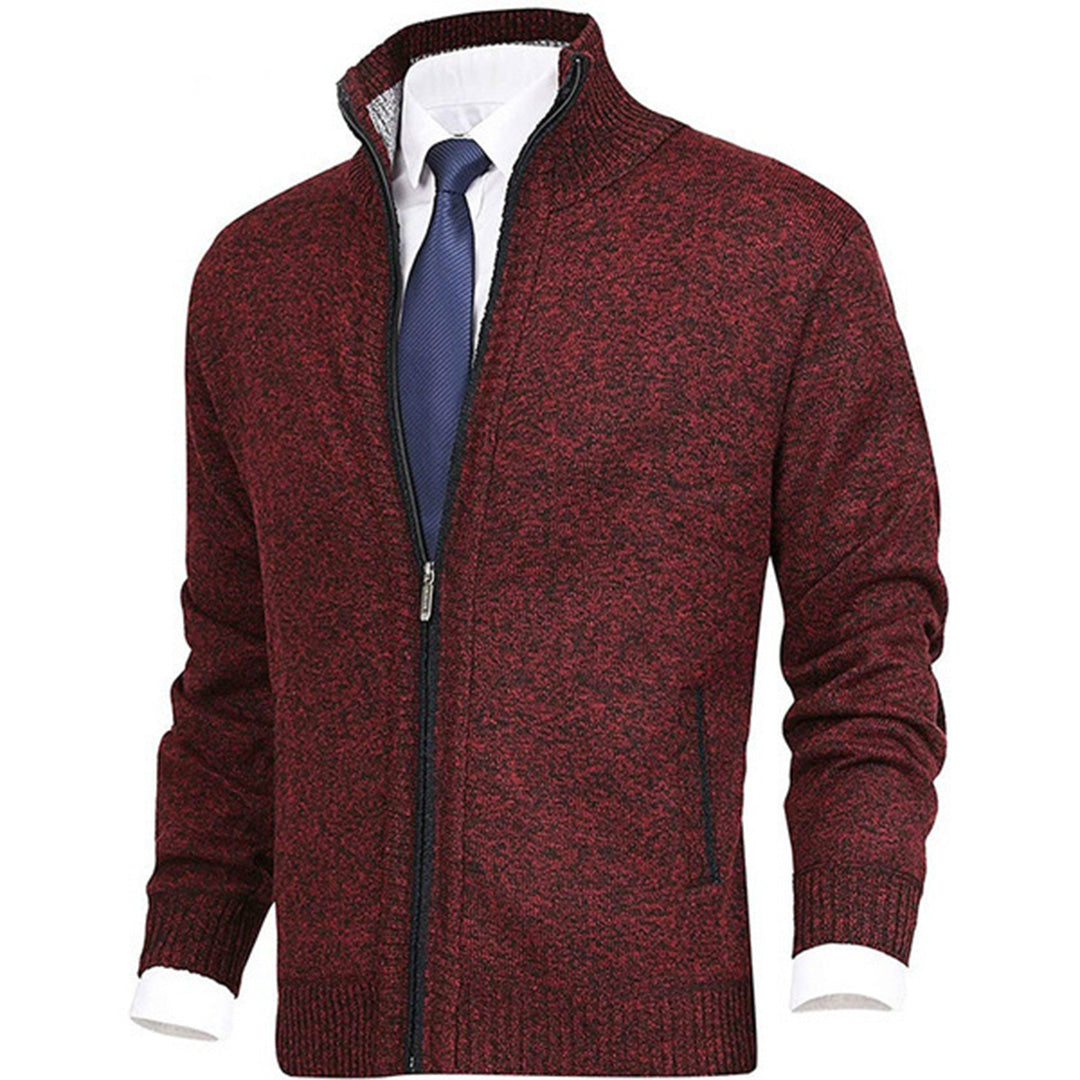 Image of Thomas | Men's Full Zip Knit Jacket