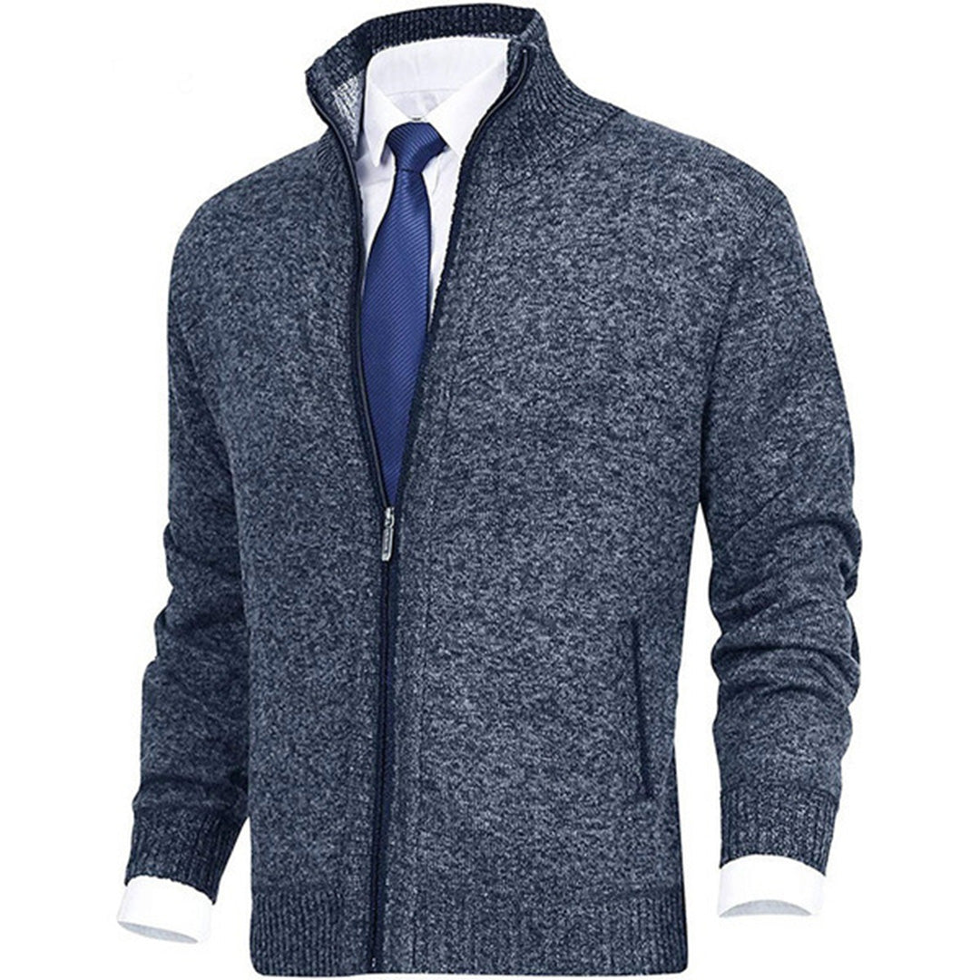 Image of Thomas | Men's Full Zip Knit Jacket
