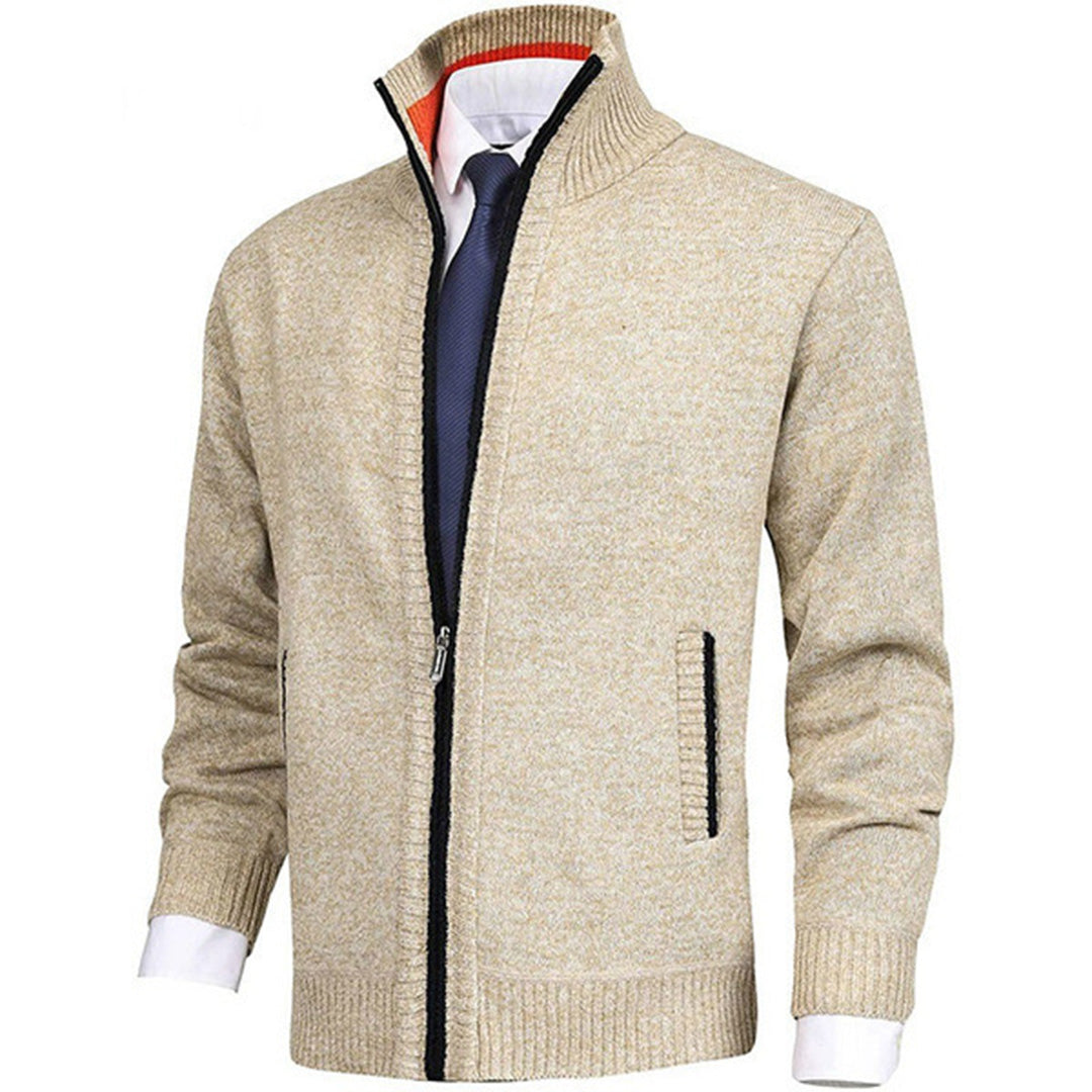 Image of Thomas | Men's Full Zip Knit Jacket