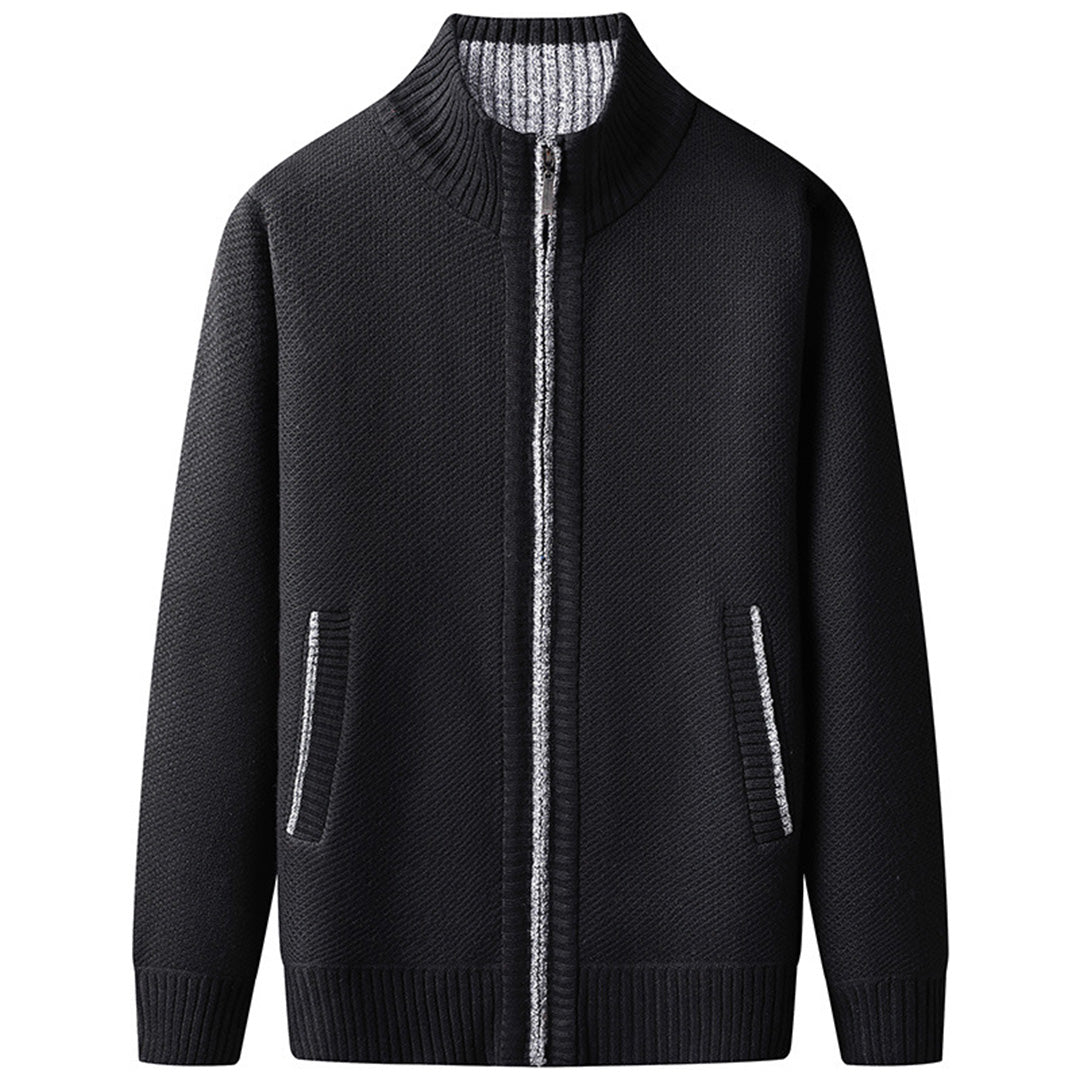 Image of Thomas | Men's Full Zip Knit Jacket