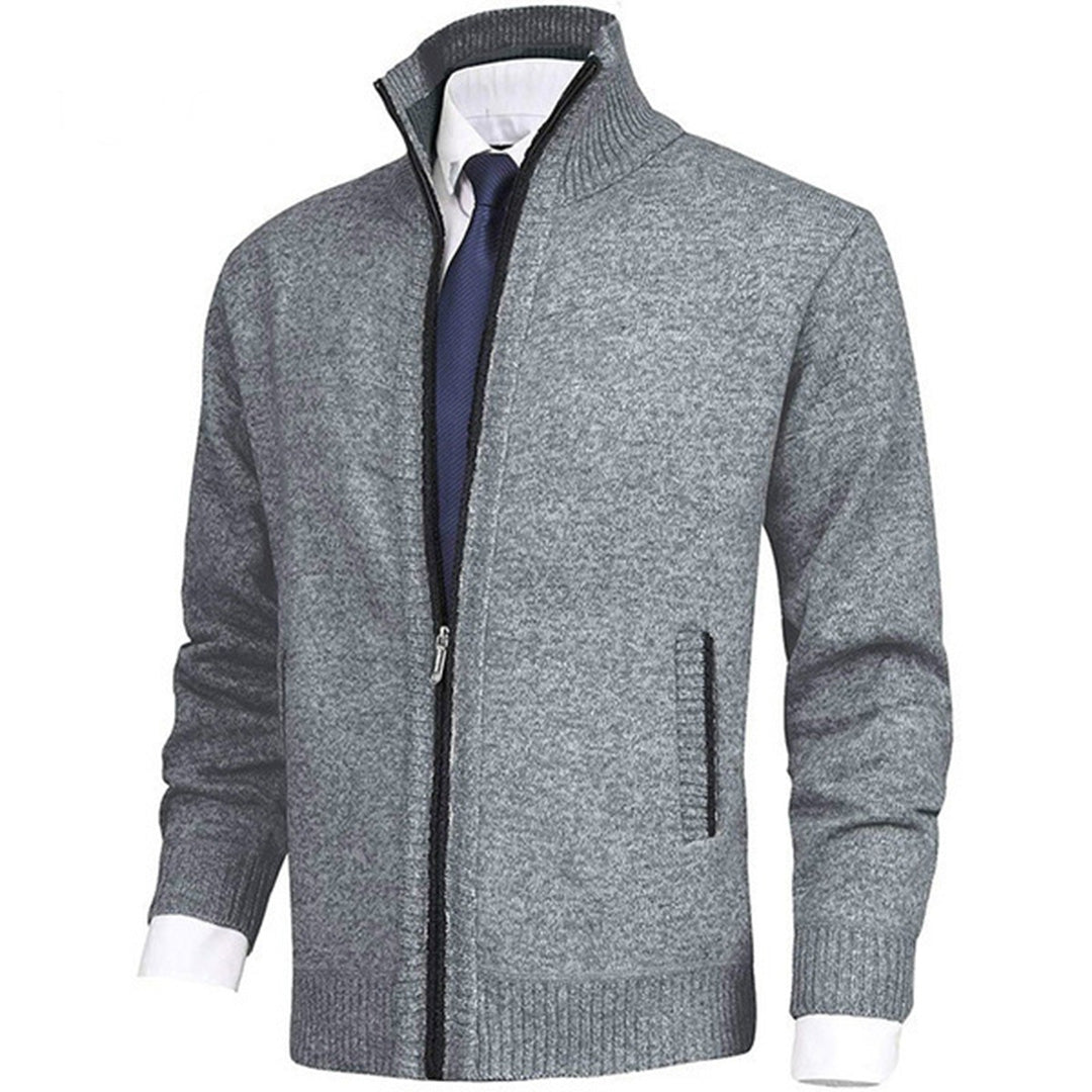 Image of Thomas | Men's Full Zip Knit Jacket