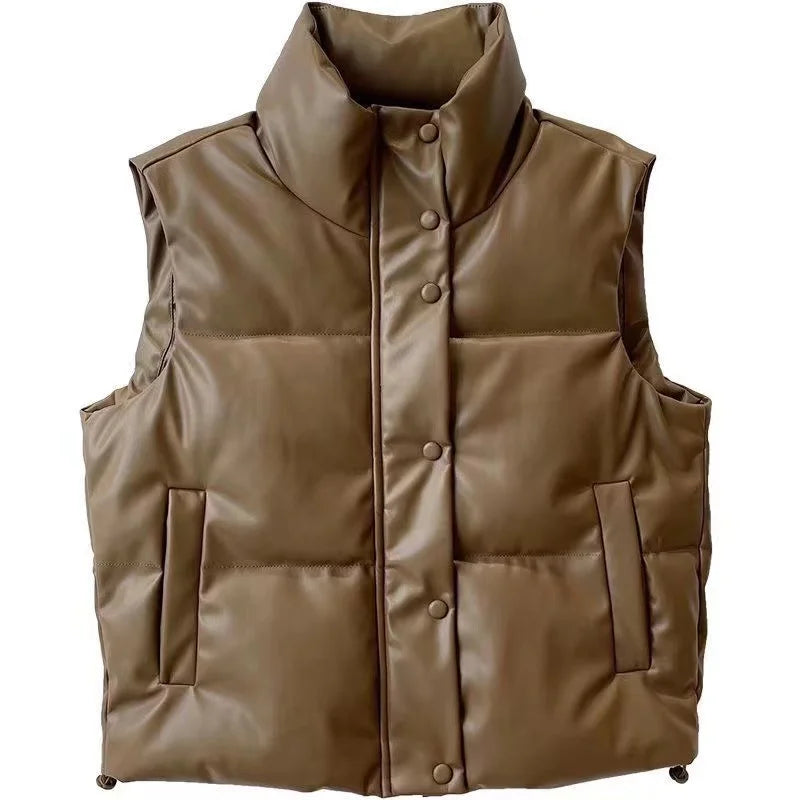 Image of Tracy | Women's Quilted Sleeveless Puffer Vest