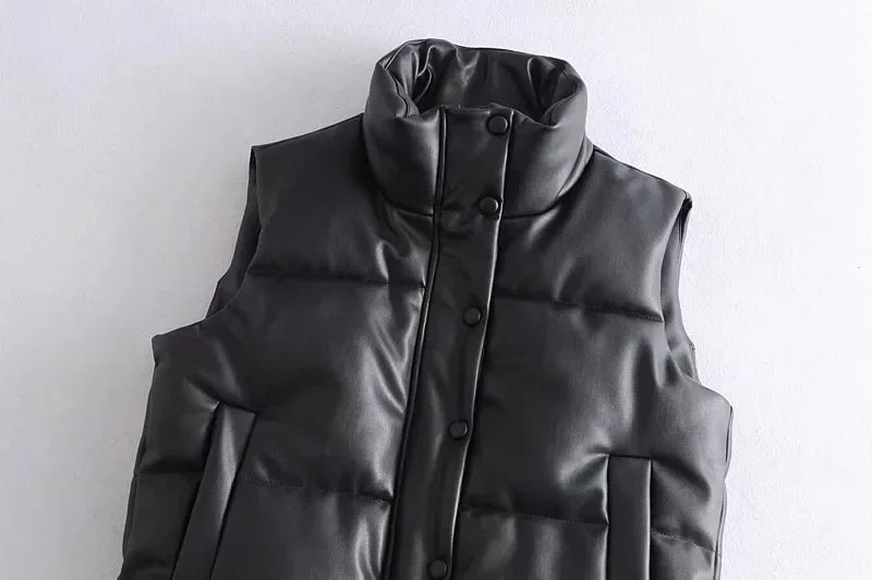 Image of Tracy | Women's Quilted Sleeveless Puffer Vest