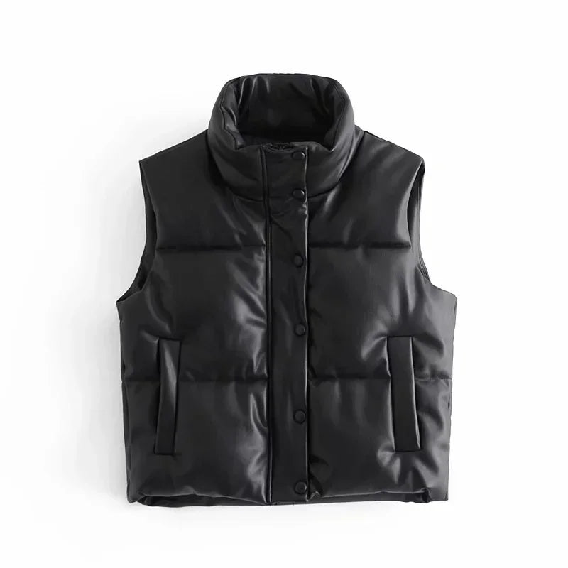 Image of Tracy | Women's Quilted Sleeveless Puffer Vest