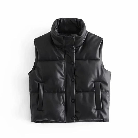 Image of Tracy | Women's Quilted Sleeveless Puffer Vest