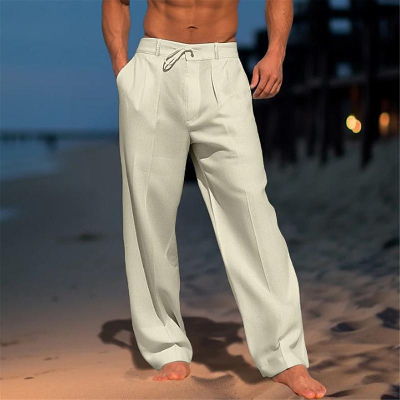 Image of Trey | Men's Wide Leg Pleated Pants