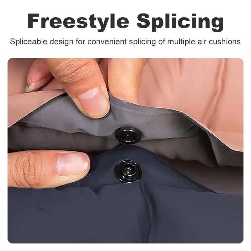 Ultralight Self-Inflating Camping Mattress with Built-In Pump